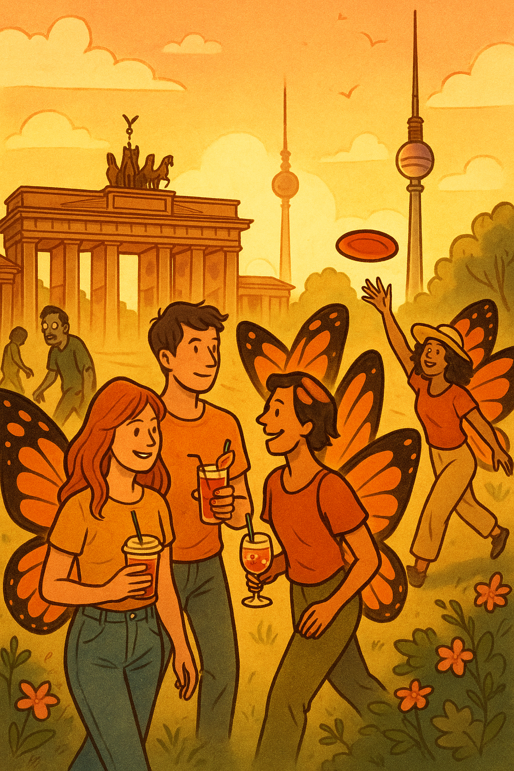 Social Butterflies in Berlin