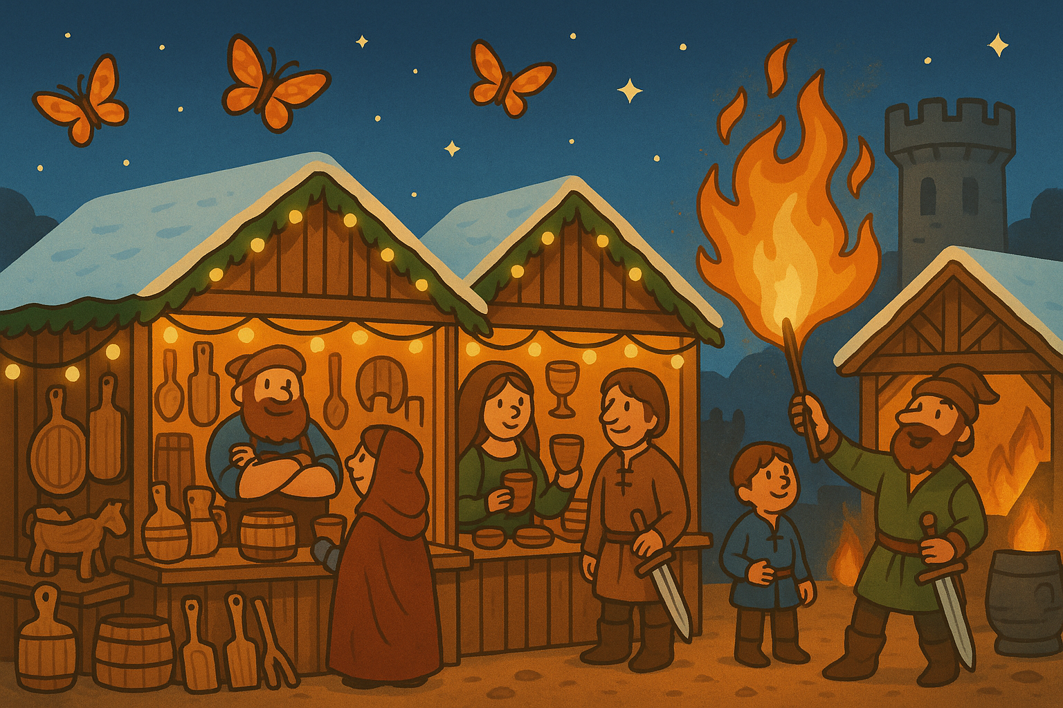 Medieval RAW Christmas Marketup Meetup 2025