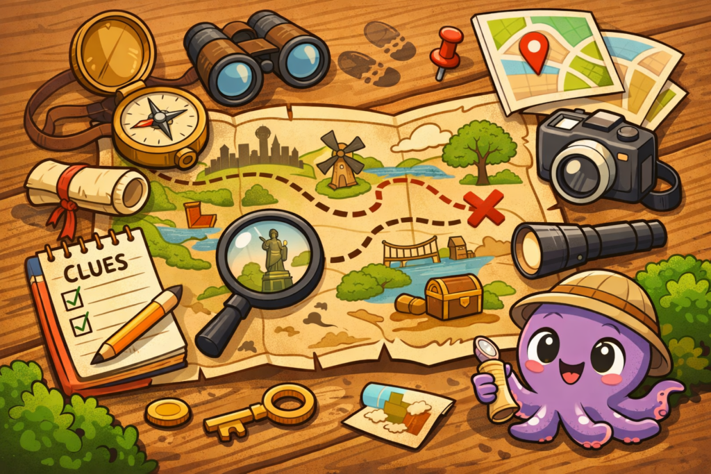 Let's create a Scavenger Hunt together